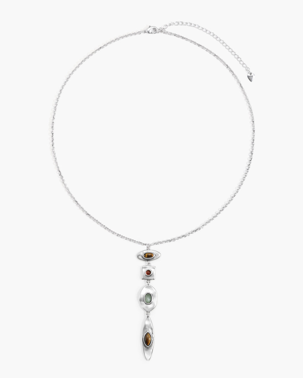 Petra Multi-Stone Drop Necklace