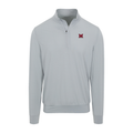 Miami Ohio Velocity Performance Quarter Zip Light Grey