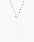 Prism Crystal Long Chain in Silver