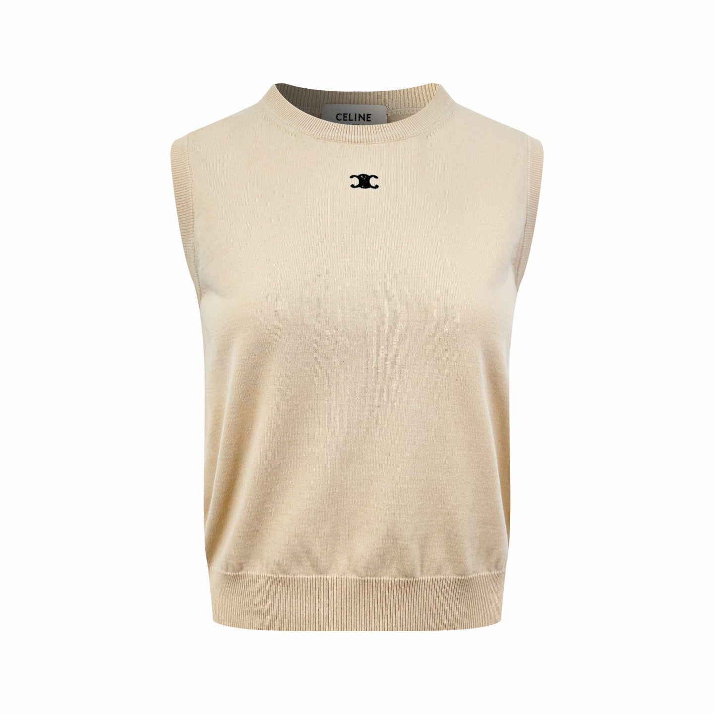 2026 Women's Ce Logo Embroidered Sweater Vest (DD111)