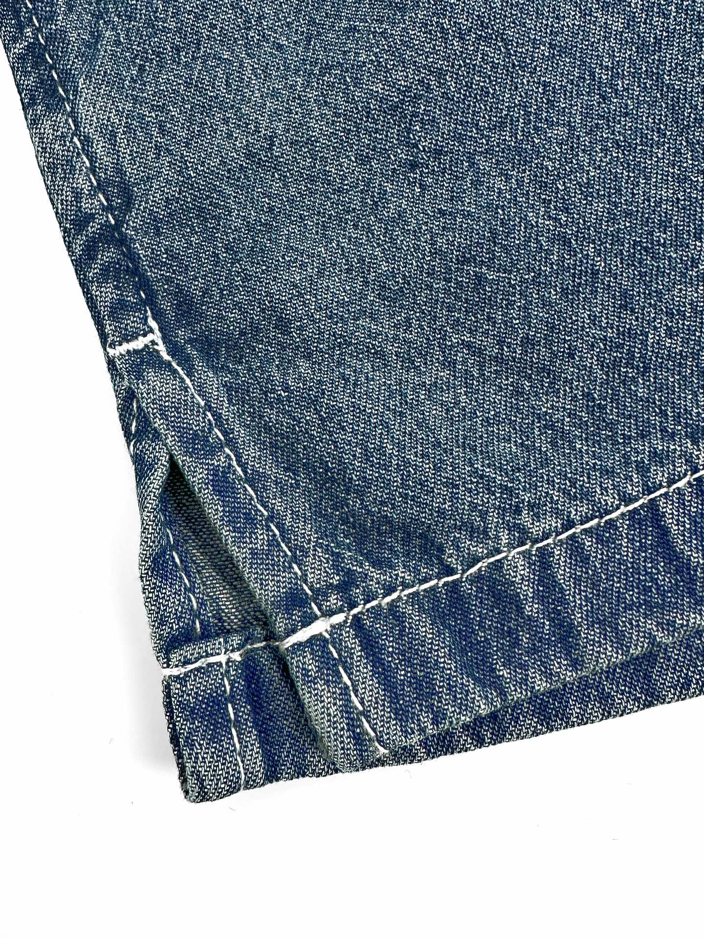 2026 New Ce Embroidered Denim Short-Sleeved Shirt (BB810-A80)